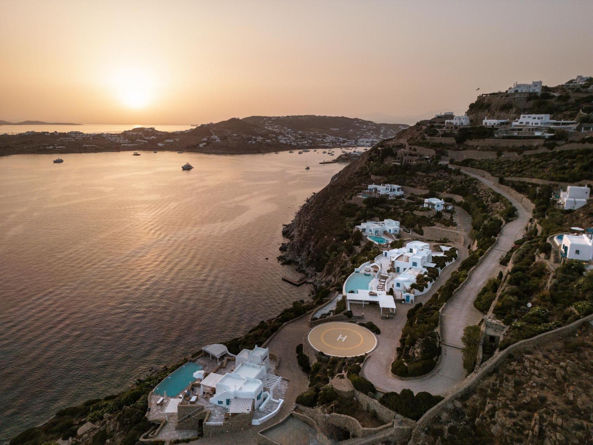 Agl Luxury Villas Mykonos Town ภายนอก รูปภาพ